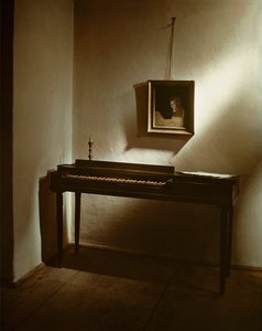 W. A. Mozarts klavikord och ett oavslutat porträtt ... av Joseph Lange