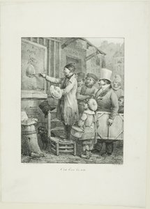 How Beautiful are the Arts, från Croquis Lithographiques...1823 av Joseph Louis Hippolyte Bellange