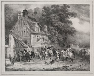 Souvenir av Normandie av Joseph Louis Hippolyte Bellange
