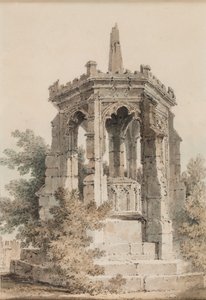 Blackfriars Cross, Hereford (A Monument) av Joseph Mallord William Turner