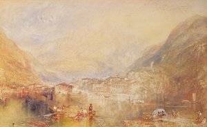 Brunnen från Luzernsjön, 1845 av Joseph Mallord William Turner