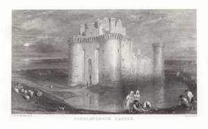 Caerlaverock slott av Joseph Mallord William Turner