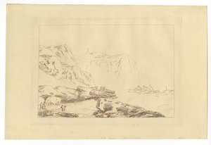 Coast of Yorkshire (etsning) av Joseph Mallord William Turner
