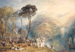 Dartmouth Cove (wc på papper) av Joseph Mallord William Turner
