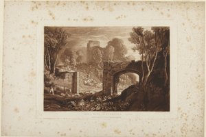 Östra porten, Winchelsea, Sussex av Joseph Mallord William Turner