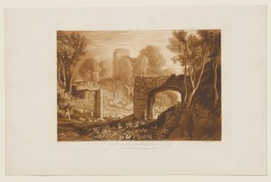 Östra porten, Winchelsea, Sussex av Joseph Mallord William Turner