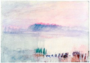 Begravning i Lausanne, 1841 av Joseph Mallord William Turner