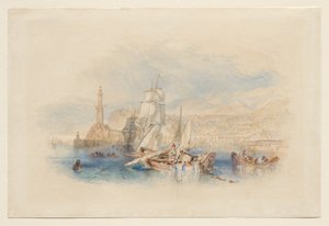 Genua av Joseph Mallord William Turner
