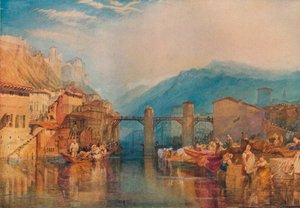 Grenoblebron, 1824 av Joseph Mallord William Turner