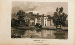 Hampton Court, Herefordshire av Joseph Mallord William Turner