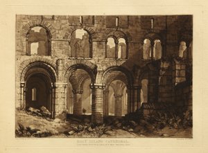 Holy Islands katedral av Joseph Mallord William Turner