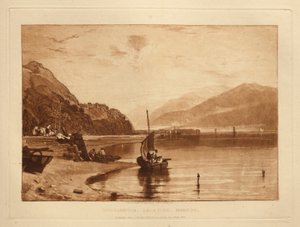 Inverary pir av Joseph Mallord William Turner