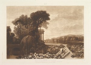 Isis Liber Studiorum, del XIV, skylt 68, 1 januari 1819. av Joseph Mallord William Turner