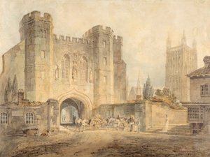 Kung Edgars port, Worcester av Joseph Mallord William Turner