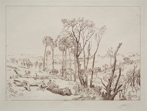 Studiebok: Crowhurst, Sussex av Joseph Mallord William Turner