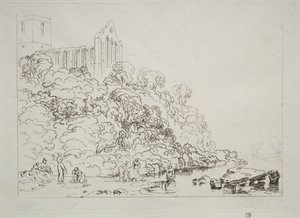 Liber Studios: Tumble Abe, Skottland. av Joseph Mallord William Turner