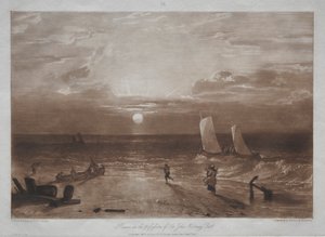 Studiebok: Mildmay Sea-piece av Joseph Mallord William Turner