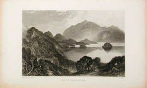 Loch Katrine av Joseph Mallord William Turner