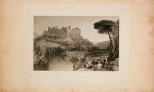 Ludlow Castle, Shropshire av Joseph Mallord William Turner