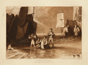Simänder till havs av Joseph Mallord William Turner
