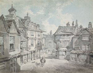 Market Street, Lichfield, av Joseph Mallord William Turner
