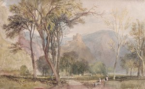 Marxburg av Joseph Mallord William Turner