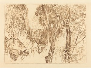Bruk nära Grand Chartreuse av Joseph Mallord William Turner