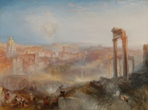 Moderna Rom, Campo Vaccino av Joseph Mallord William Turner