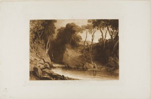 Nära Blair Athol, skylt 30 från Liber Studiorum av Joseph Mallord William Turner