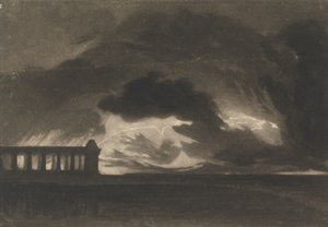 Paestum av Joseph Mallord William Turner