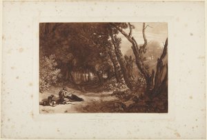 Prokris och Kefalos av Joseph Mallord William Turner