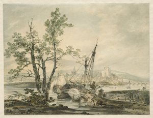 Rochester, ca 1793 av Joseph Mallord William Turner