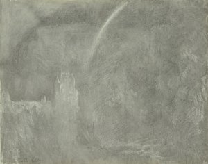 Schloss Eltz (krita på papper) av Joseph Mallord William Turner
