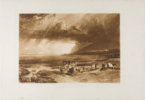 Solway Moss, tallrik 52 från Liber Studiorum av Joseph Mallord William Turner