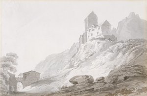 Södra porten i Sargans av Joseph Mallord William Turner