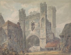 Sankt Augustinus port, Canterbury av Joseph Mallord William Turner