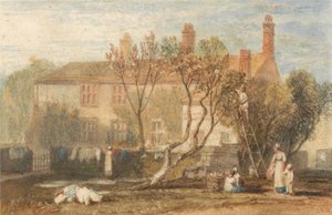 Steeton Manor House nära Farnley av Joseph Mallord William Turner