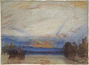 Solnedgång av Joseph Mallord William Turner