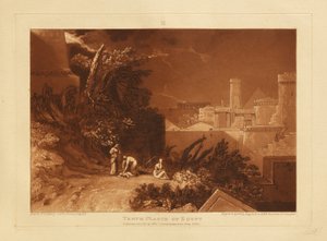 Egyptens tionde plåga av Joseph Mallord William Turner