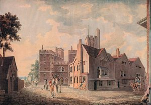 Ärkebiskopspalatset, Lambeth, 1909 av Joseph Mallord William Turner