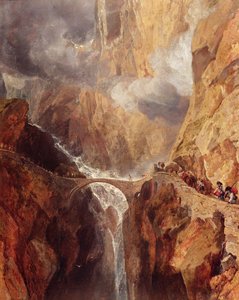 Djävulens bro av Joseph Mallord William Turner