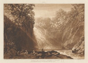 Teckningen av Clyde av Joseph Mallord William Turner