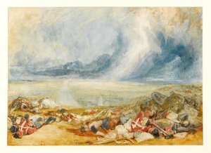 Fältet vid Waterloo av Joseph Mallord William Turner