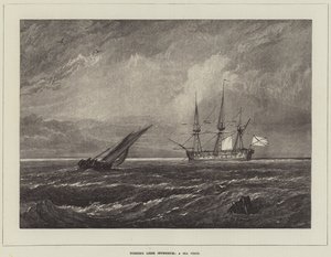 Turners Liber Studiorum, a Sea Piece av Joseph Mallord William Turner