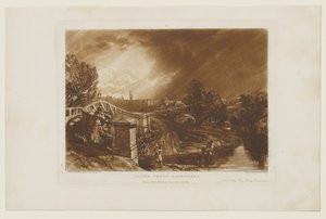 Vattenkrassesamlerskor av Joseph Mallord William Turner