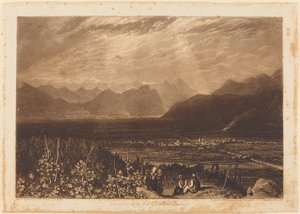 Alpernas kedja från Grenoble till Chamberi