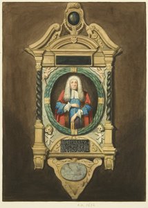 Monument av Henry Merrett i St Philip