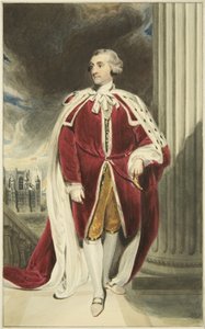 Porträtt i Mansion House, Queen Square, av Sir Michael Forster (akvarell på papper) av Joseph Manning
