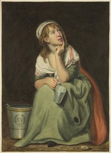 Porträtt av Ann Yearsley av Joseph Manning