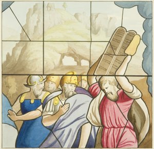 Målat glas i St Mark
